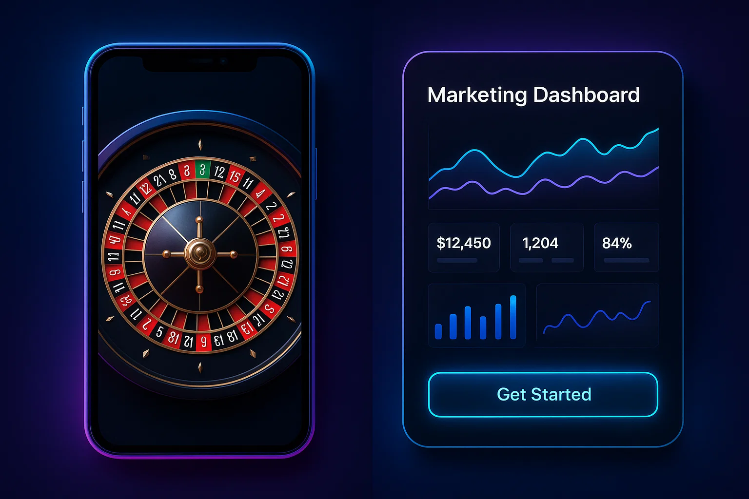 dashboard marketing gaming